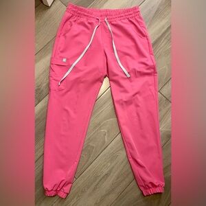 Garde-Malade Hot Pink Scrub Joggers